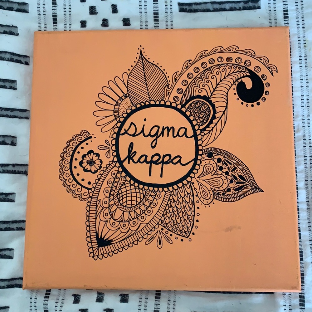 Sigma Kappa canvas